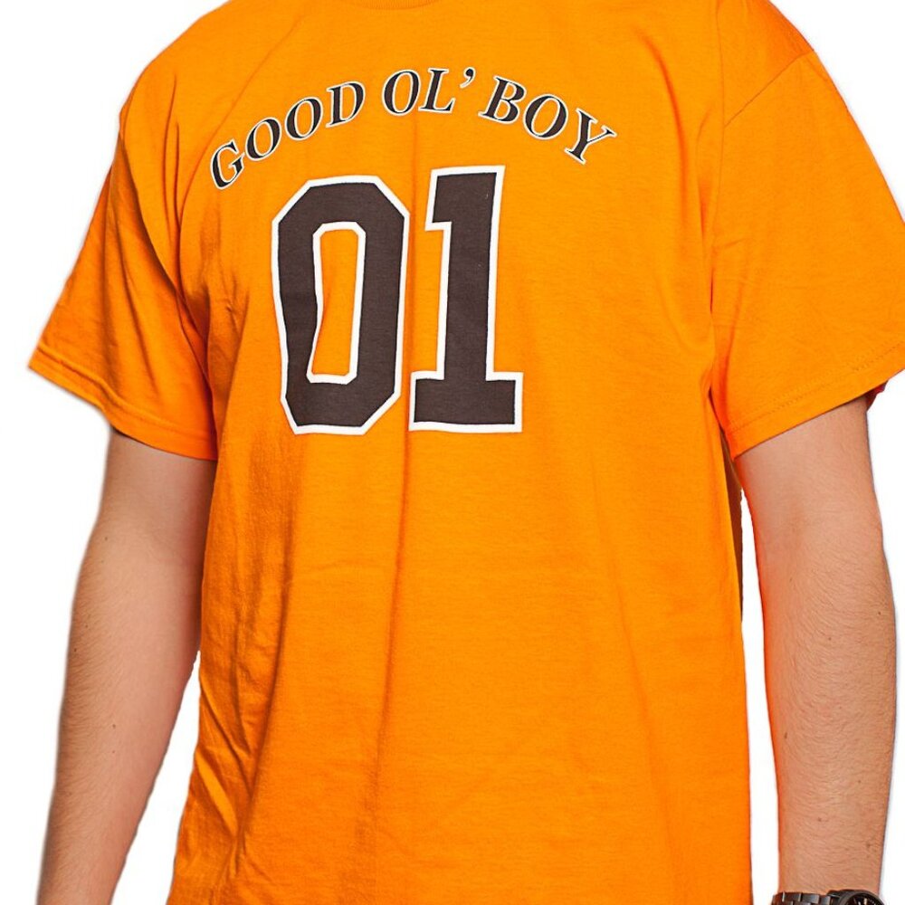 General Lee T-shirt Good Ol' Boy Ornage 01 T-shirt Men's S-XXL